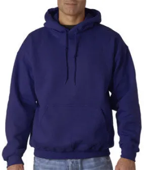 12500 Gildan Adult Gildan DryBlendHooded Sweatshirt Purple