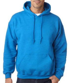 18500 Gildan Adult Heavy BlendHooded Sweatshirt Antique Sapphire