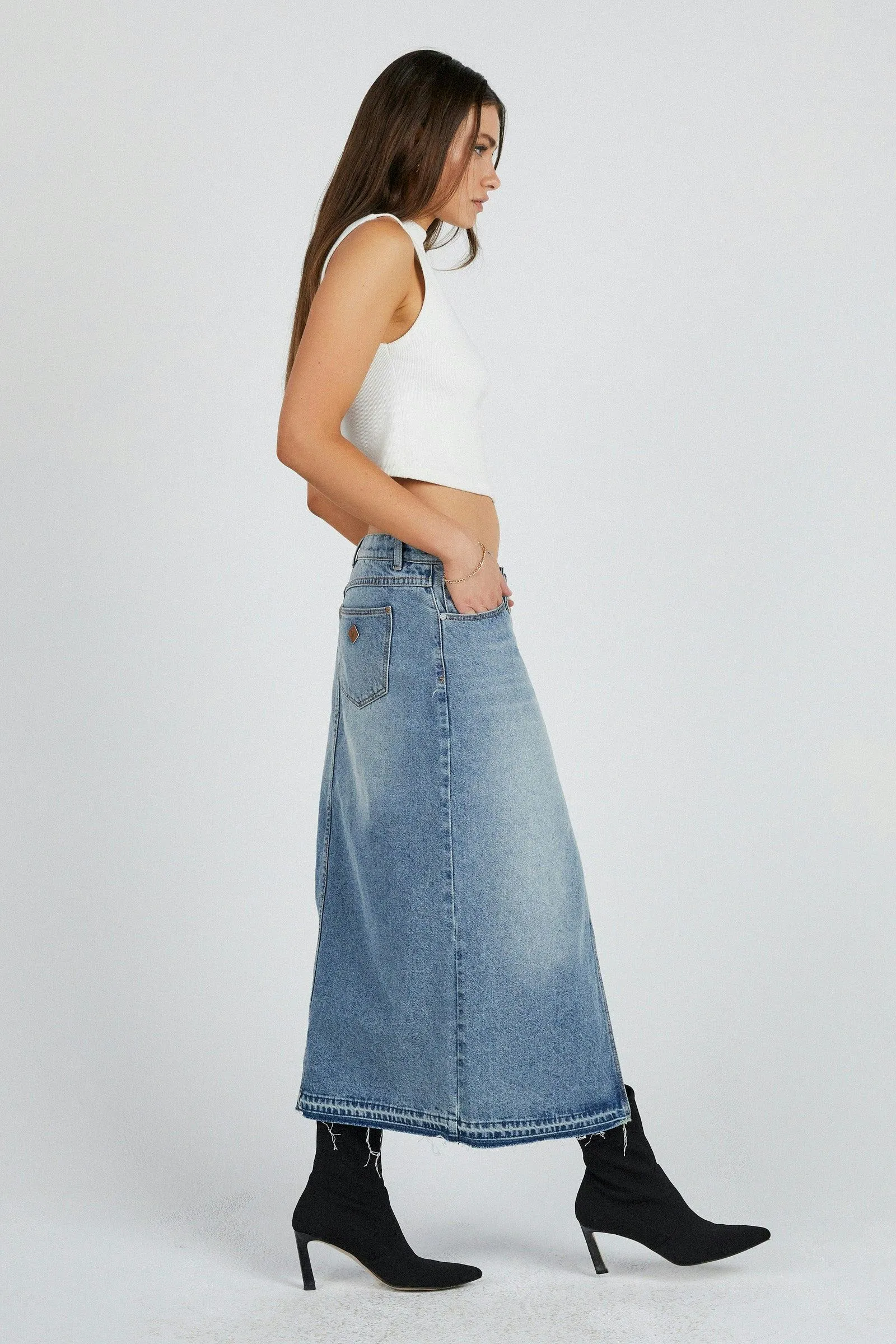 Abrand 99 Low Maxi Skirt Lula