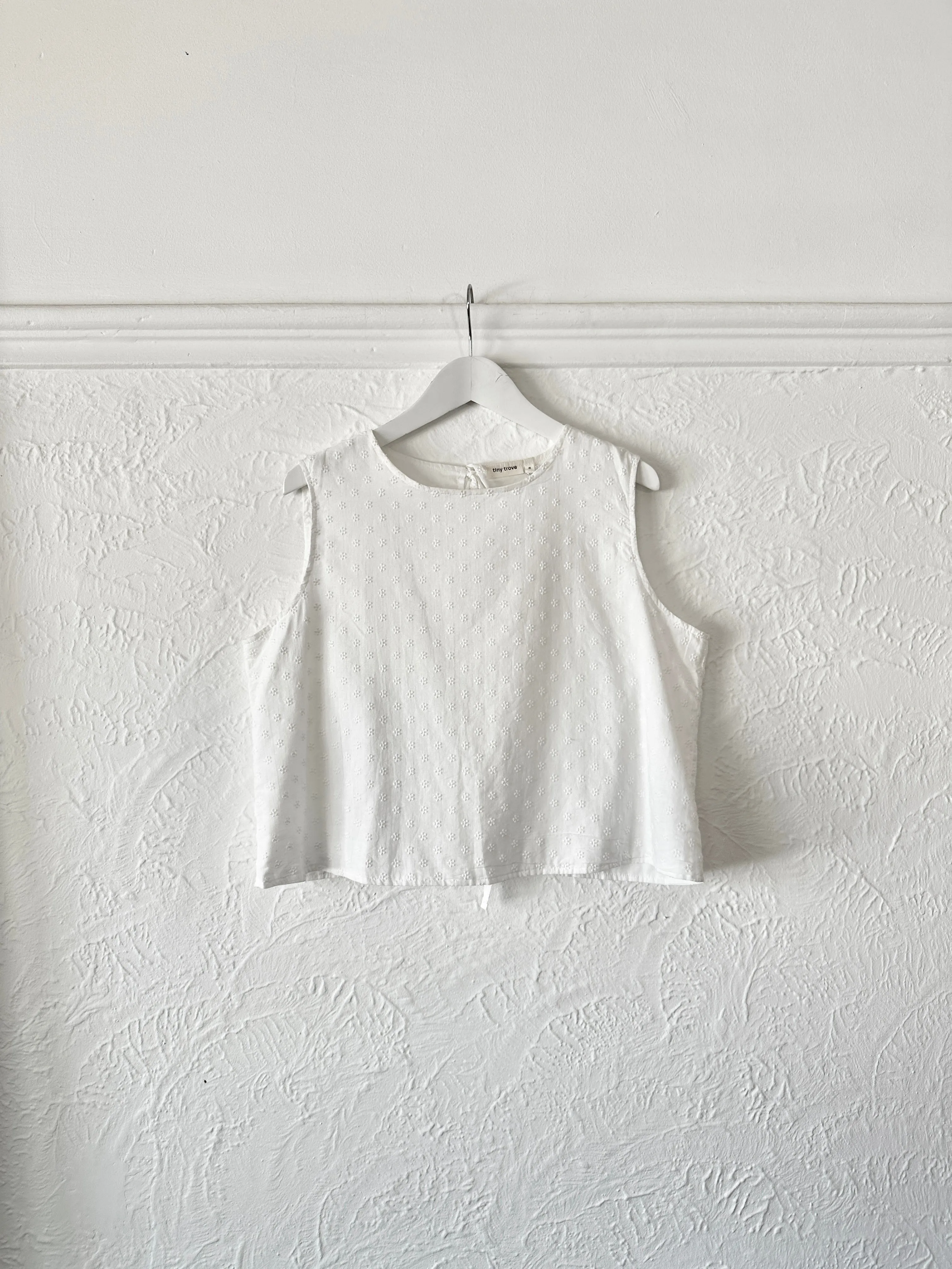 Adult Delilah Cotton Broderie Top