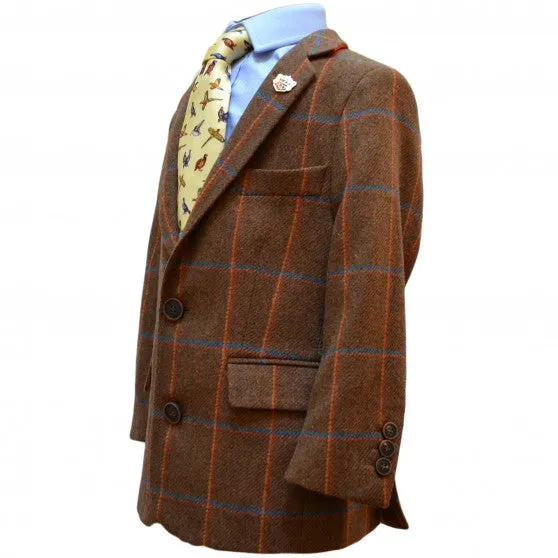 Alan Paine Teak Tweed Jacket