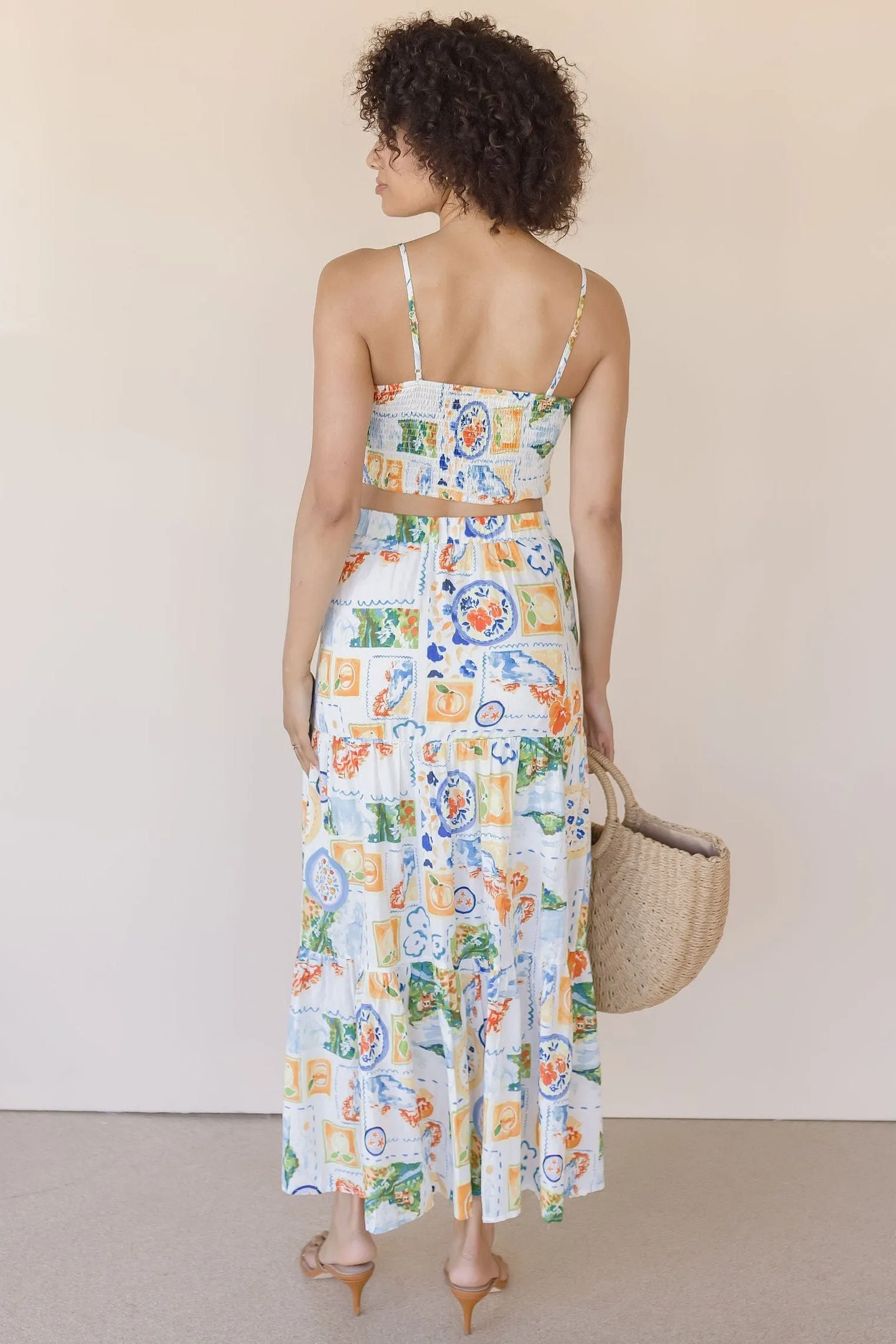 Amalfi Kiss Maxi Skirt