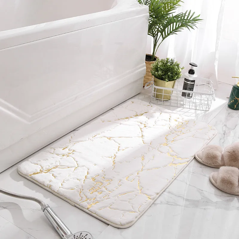 Anti-slip Household Thickening Living Room Bedside Rabbit Fur Carpet Floor Mat