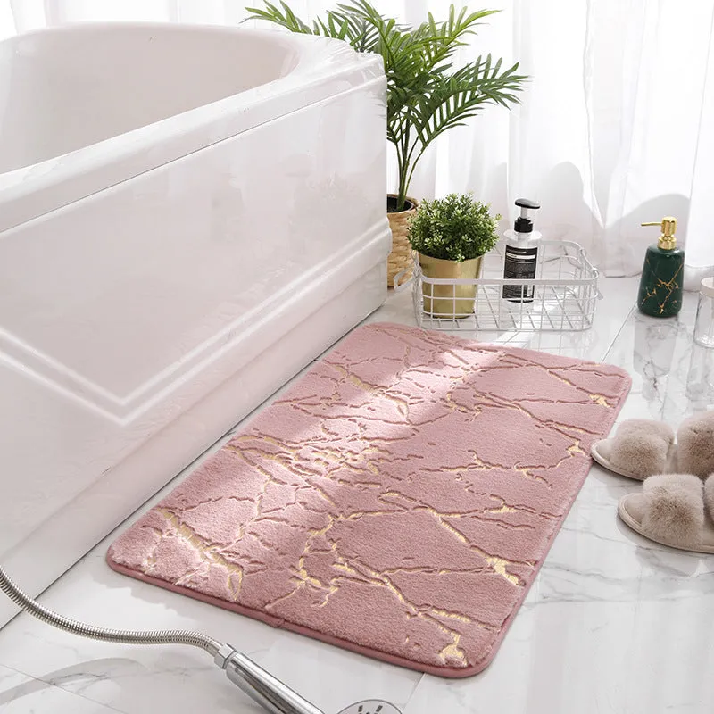 Anti-slip Household Thickening Living Room Bedside Rabbit Fur Carpet Floor Mat