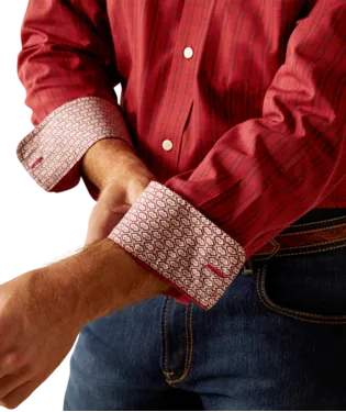 ARIAT WRINKLE FREE LONG SLEEVE BUTTON DOWN SHIRT