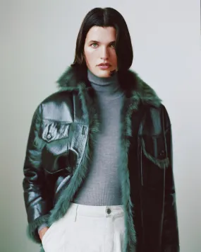 Aspen Jacket in Luxe Shearling