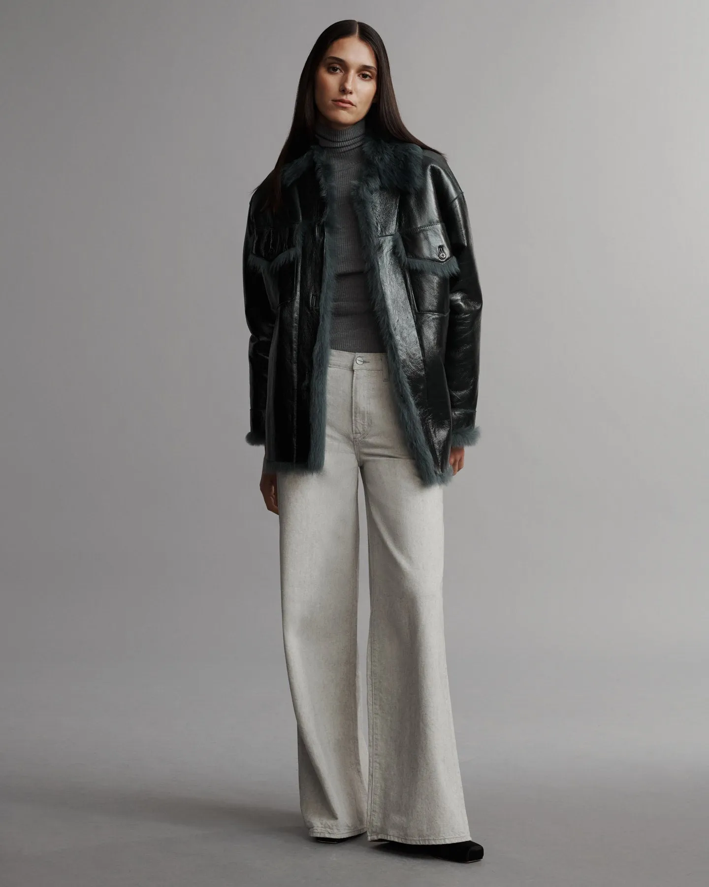 Aspen Jacket in Luxe Shearling