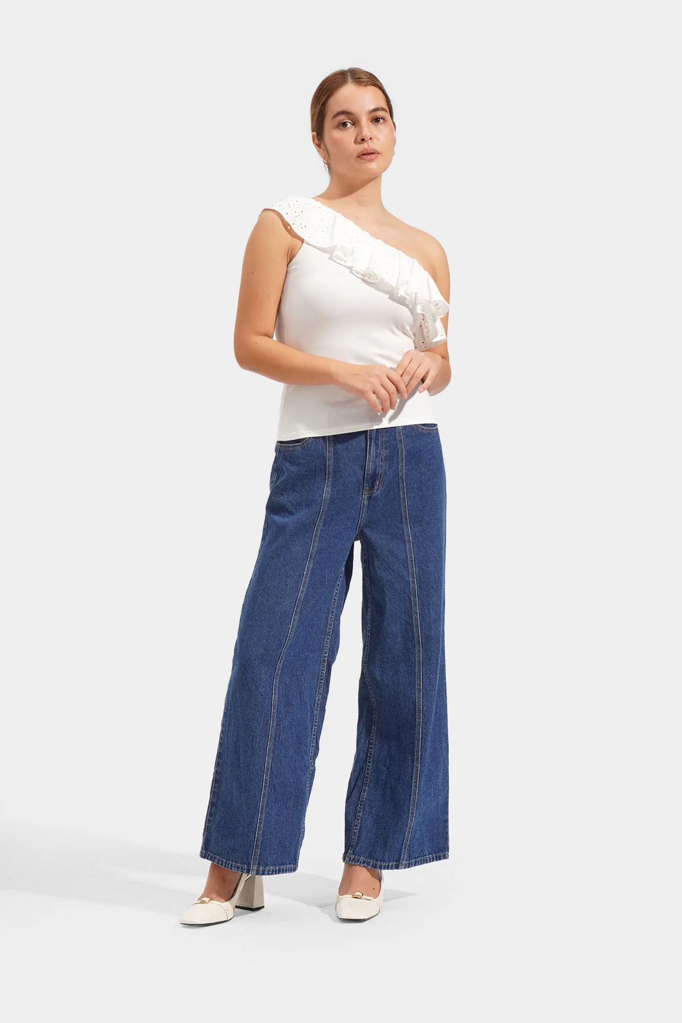 Asymmetrical Knit Top