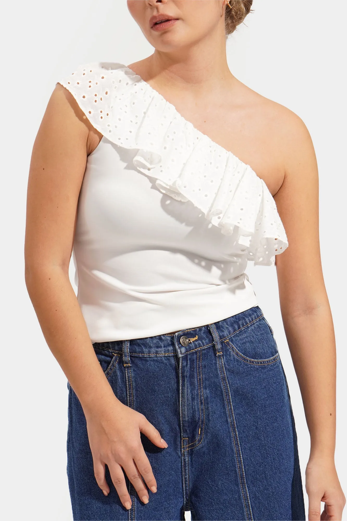 Asymmetrical Knit Top