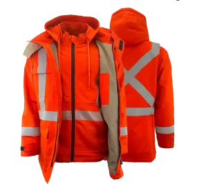 Atlas Guardian® FR/AR 3-In-1 Parka by Atlas Workwear - Style 2196OR