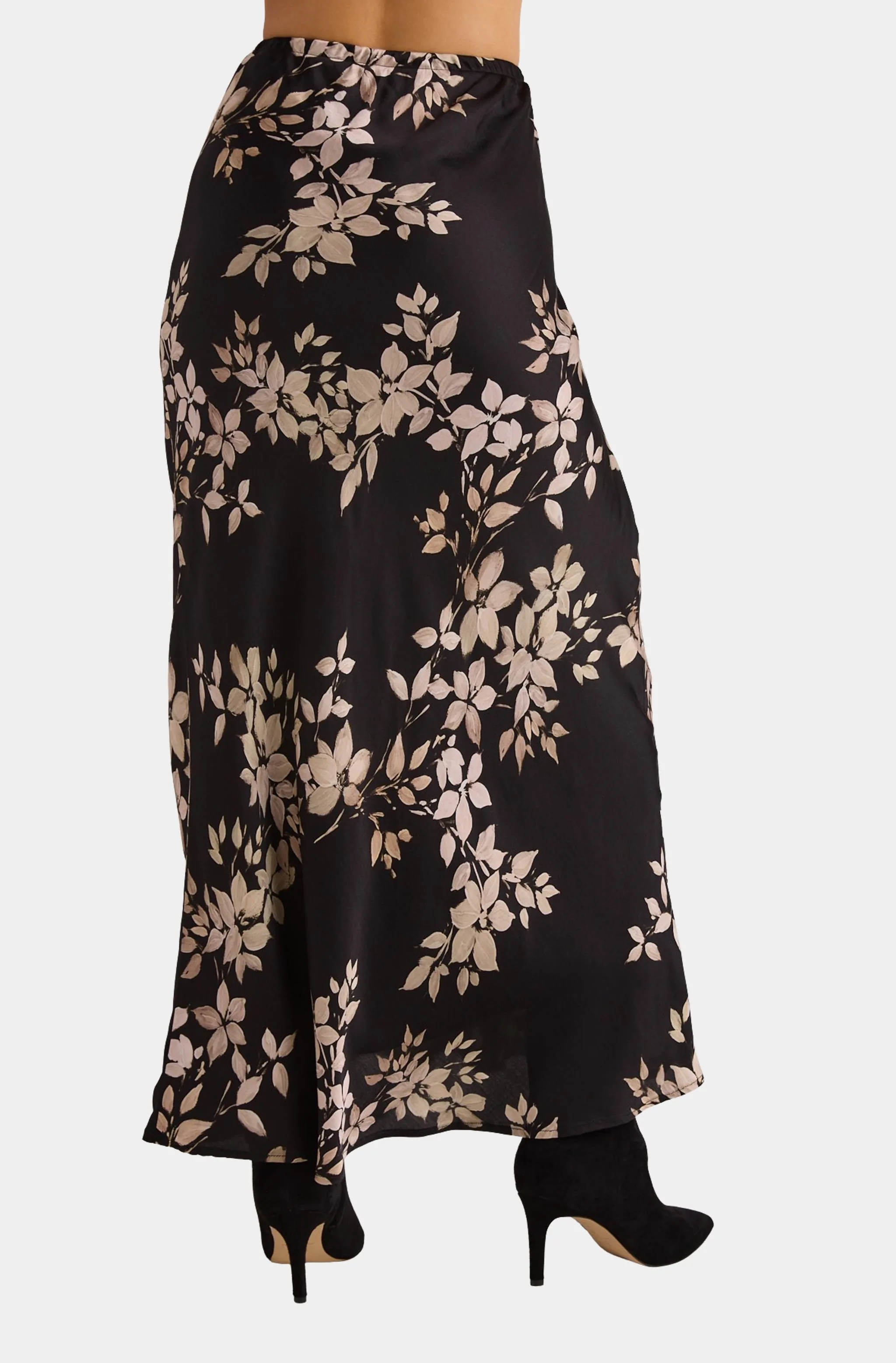 Bias Skirt With Tie