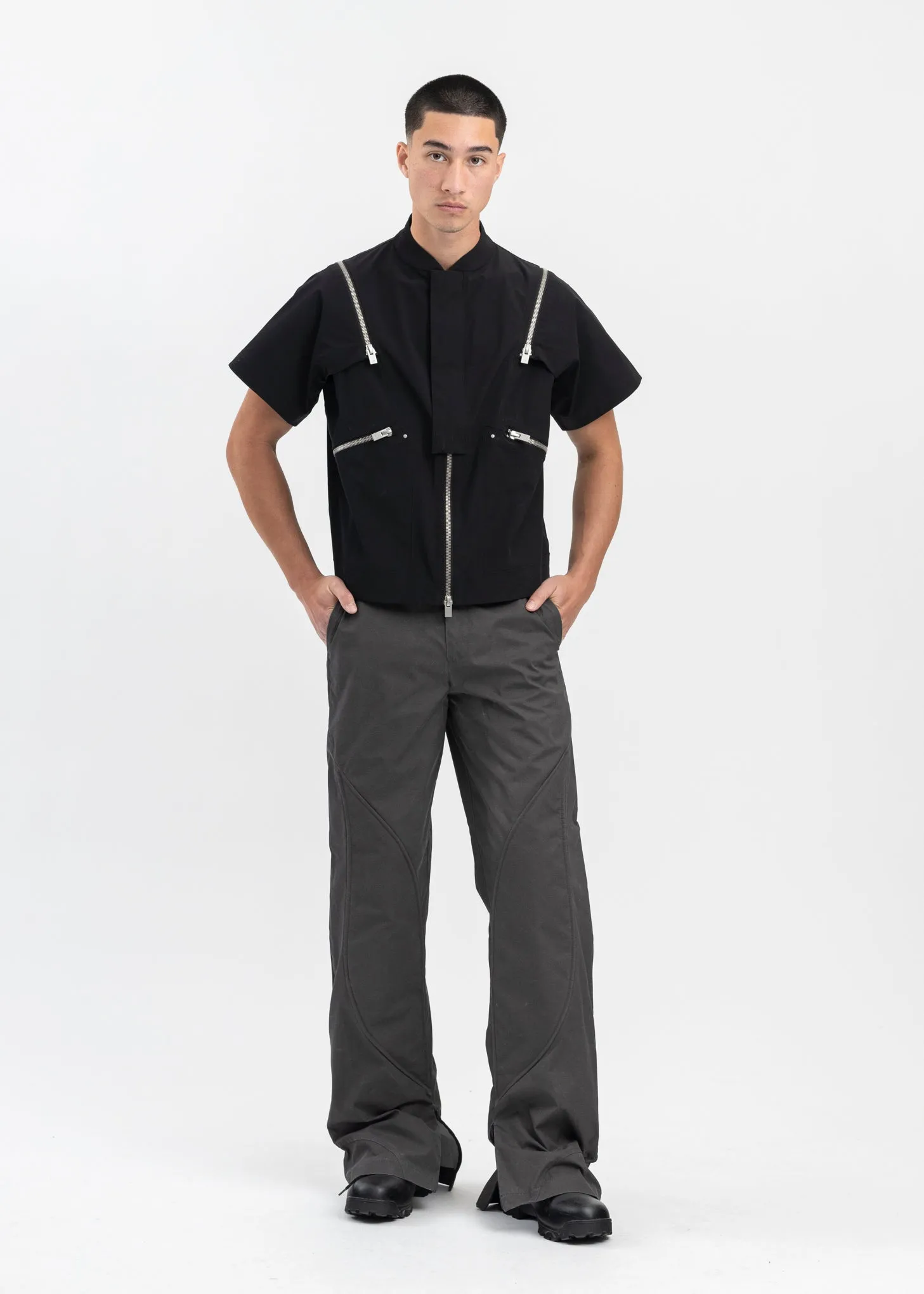 BLACK ANOPHYTE TECHNICAL VEST