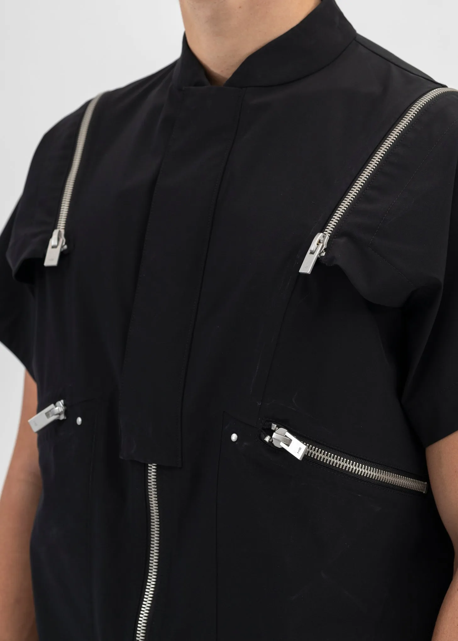 BLACK ANOPHYTE TECHNICAL VEST