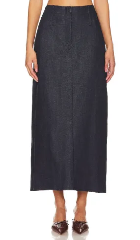 BUCI Maxi Skirt in Blue