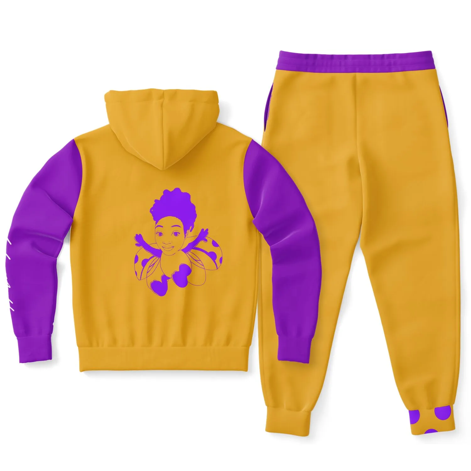Don't Judge My Different Fashion Ziphoodie & Jogger - AOP