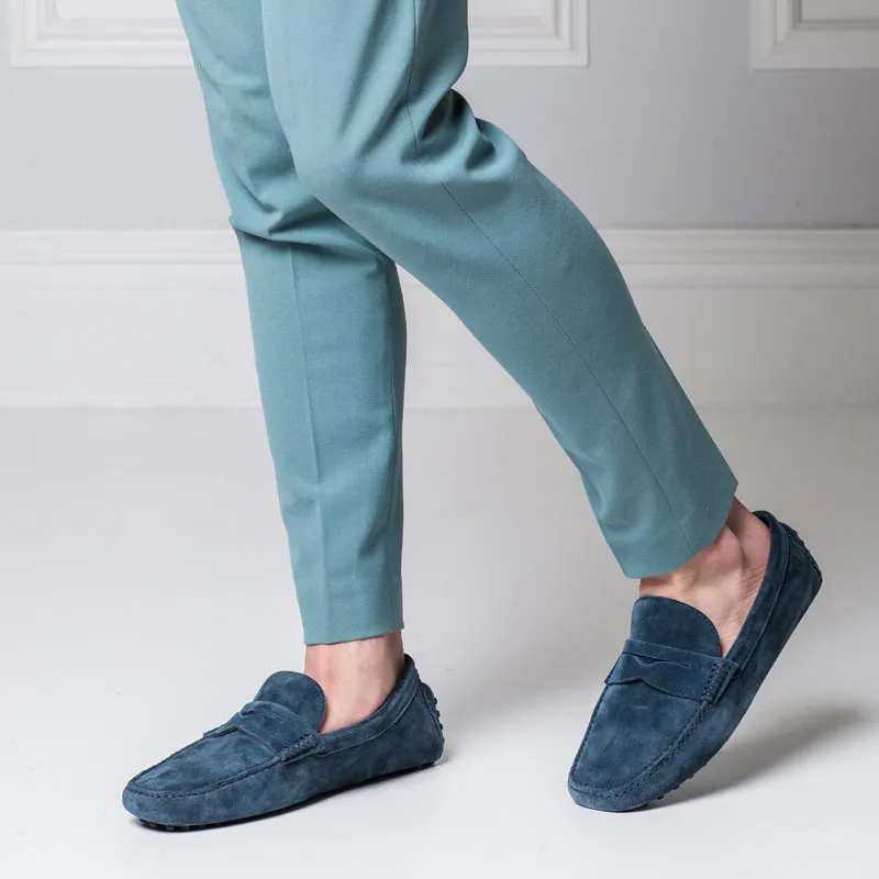 Dover Driving Loafer - Blue