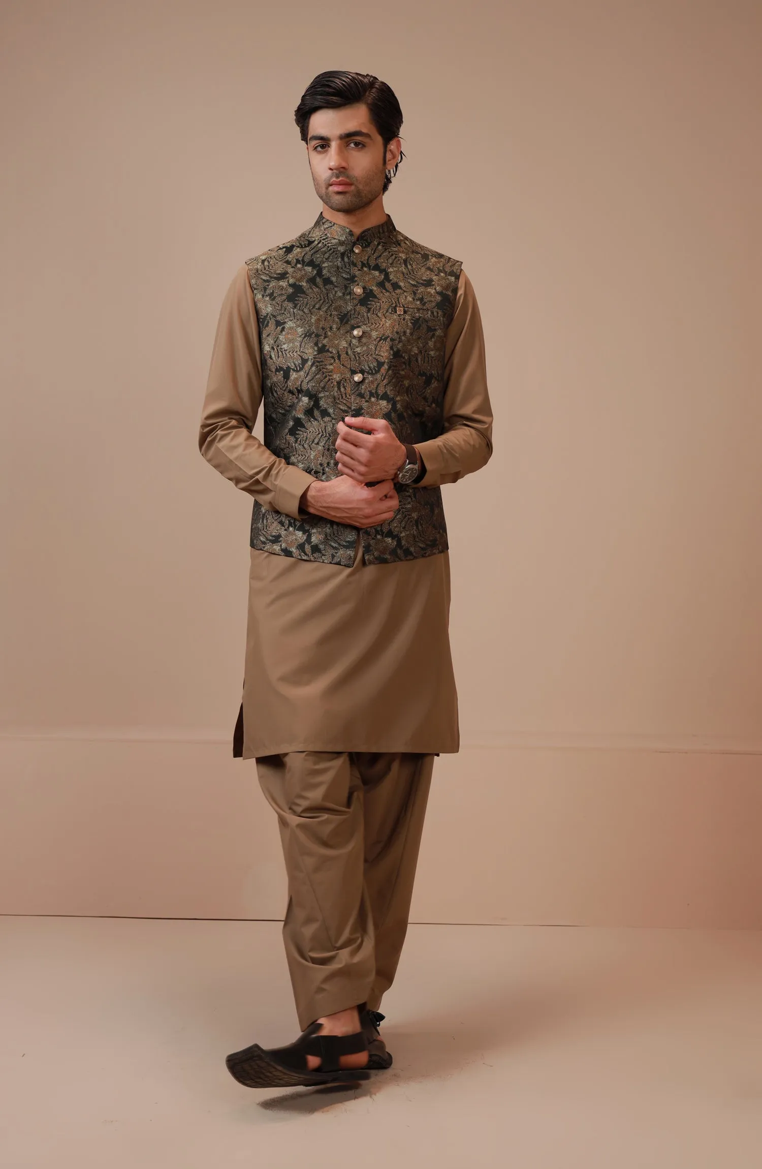 FANCY WAISTCOAT - Green