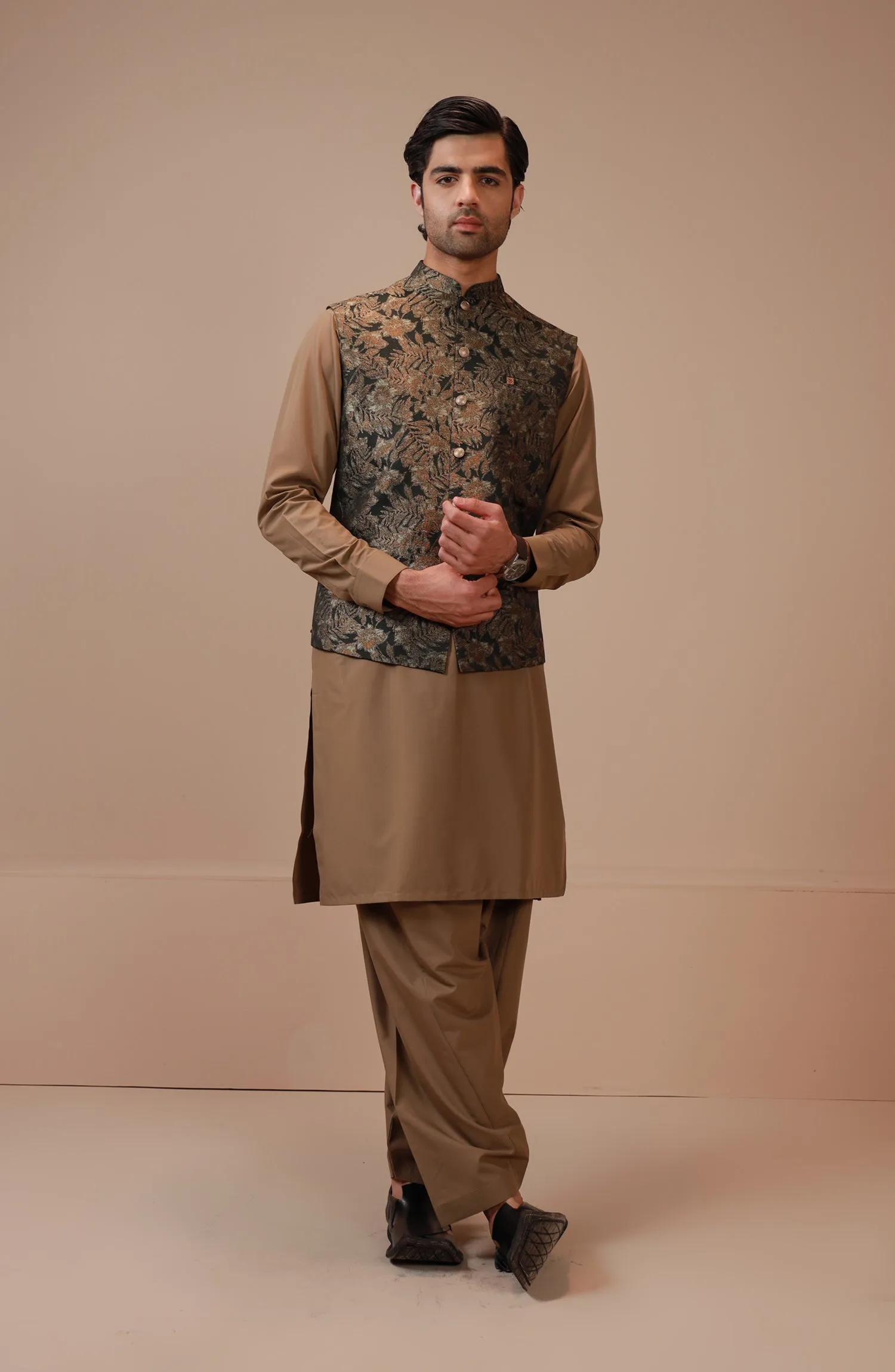 FANCY WAISTCOAT - Green