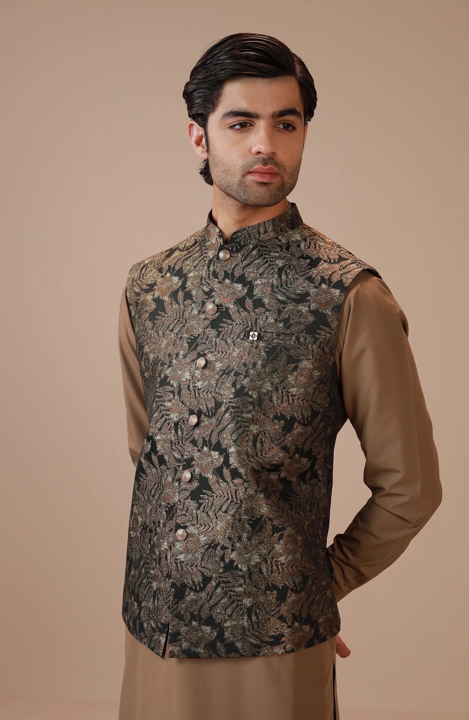 FANCY WAISTCOAT - Green