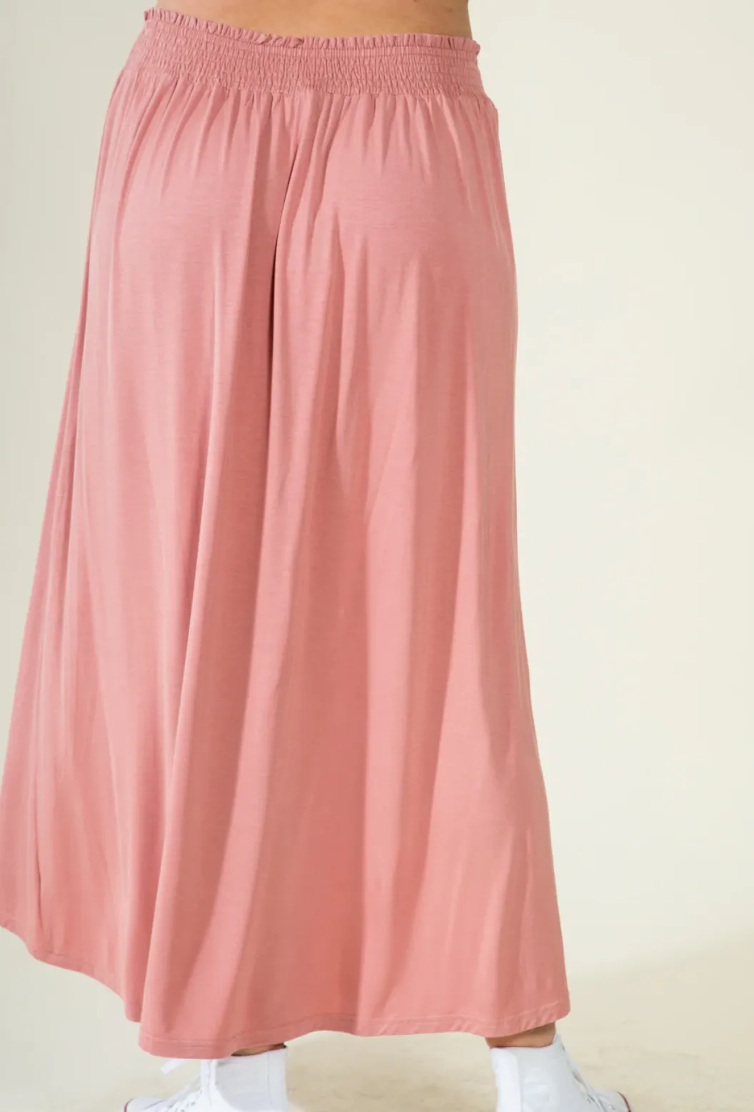 FINAL SALE Blushing Midi Skirt