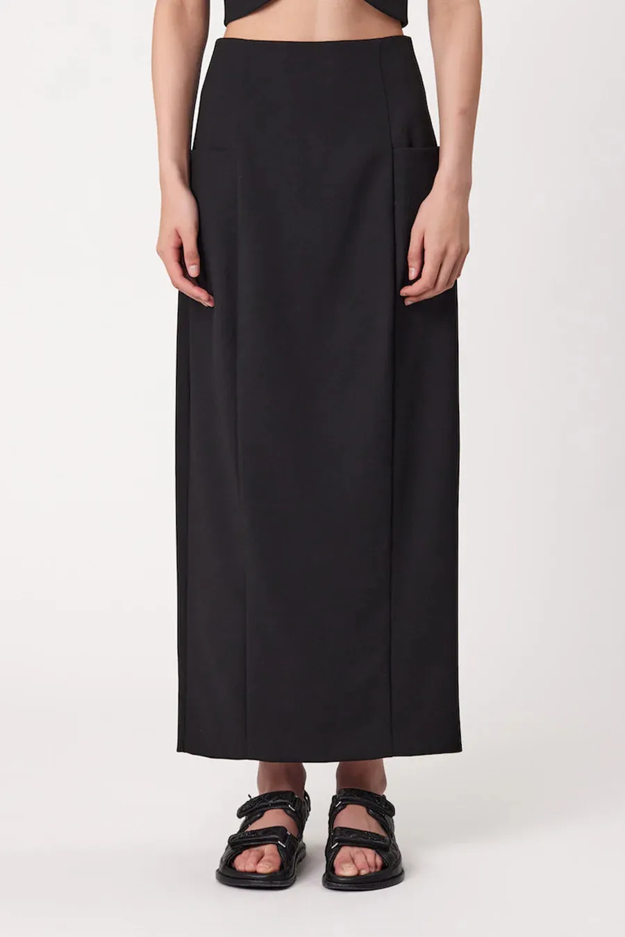 Harlow Maxi Skirt Black