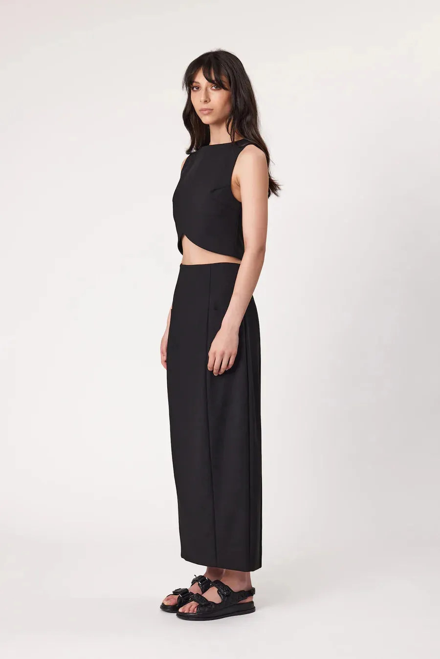 Harlow Maxi Skirt Black