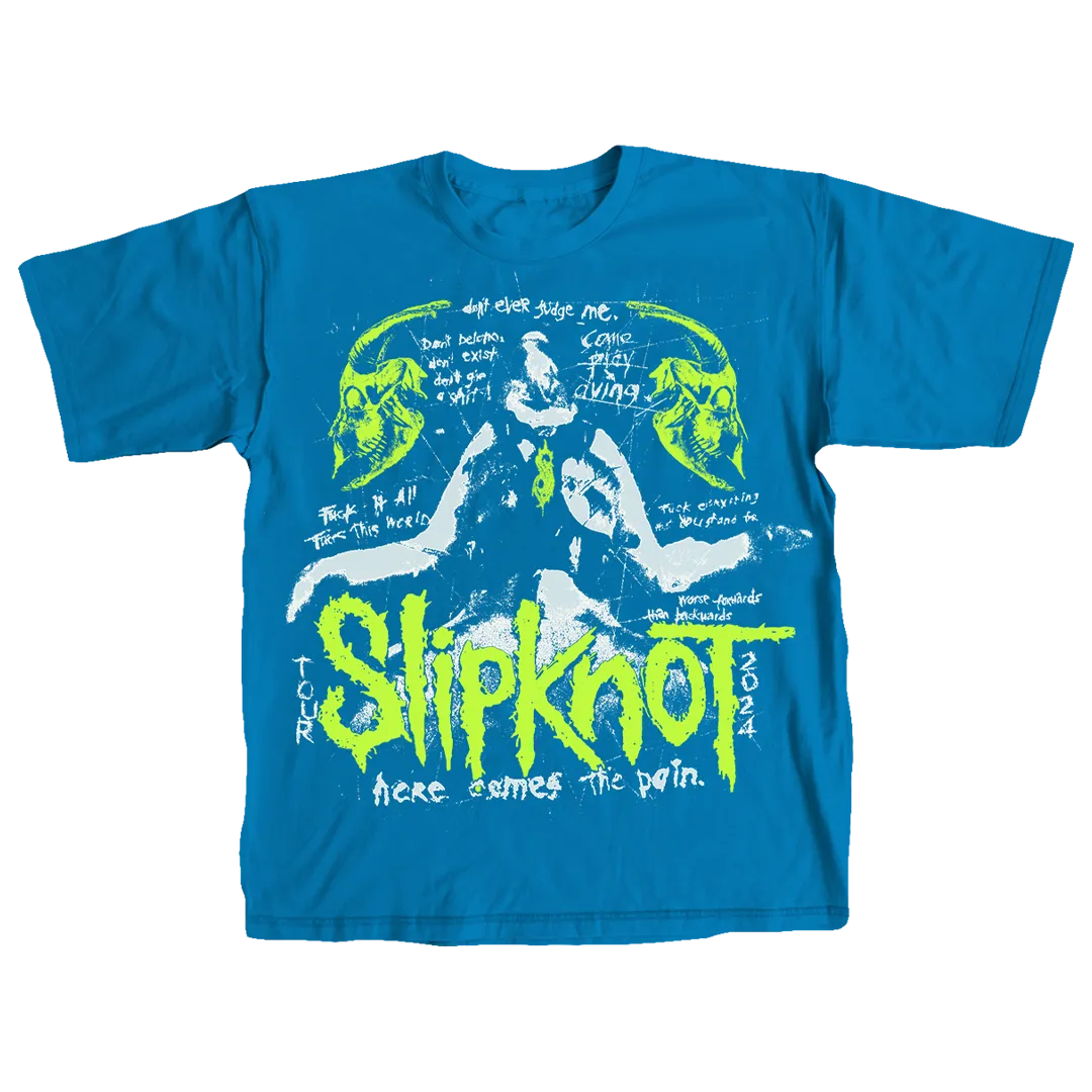 Here Comes The Pain Scribble Inside Out T-Shirt