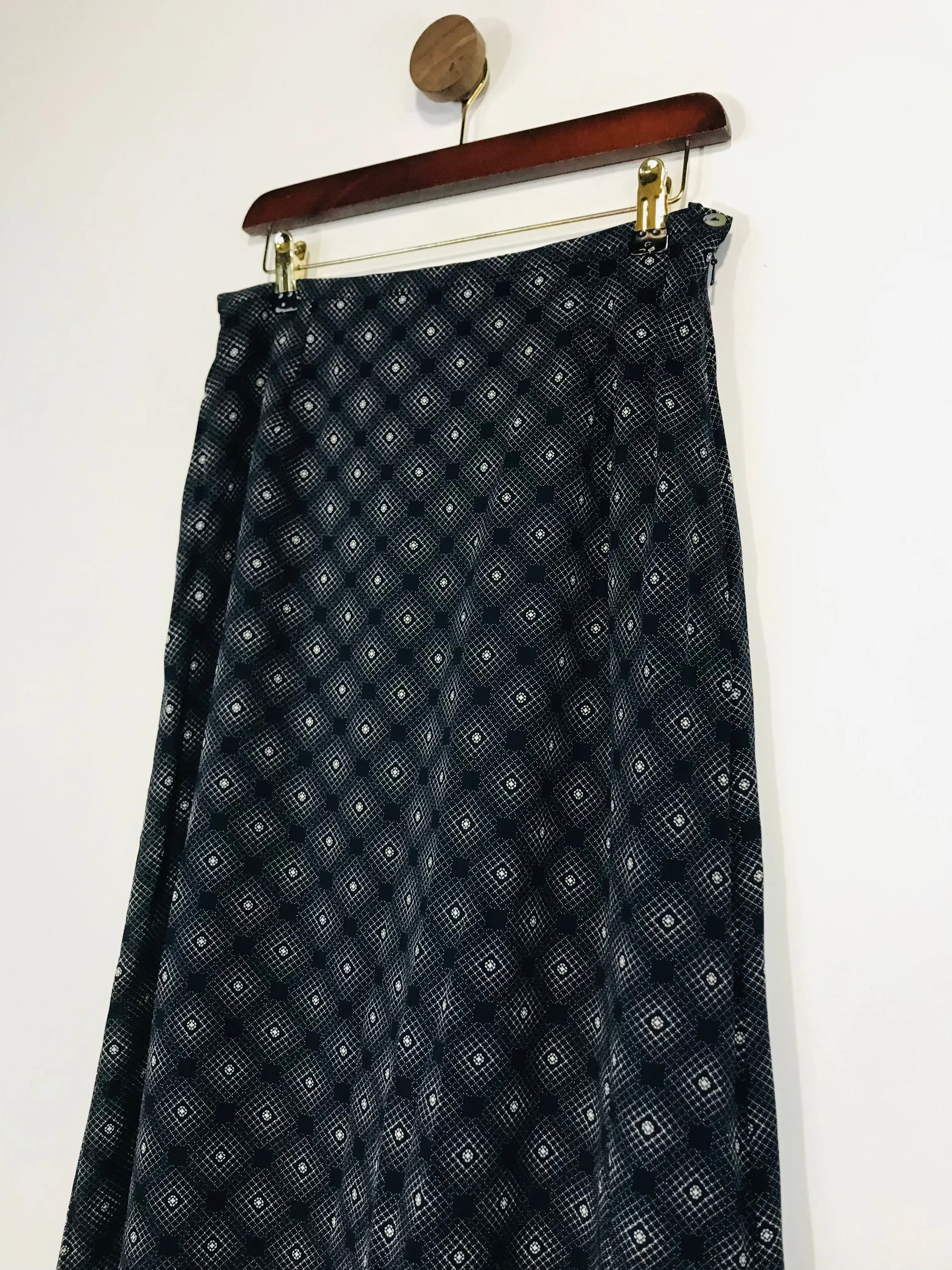 Jake Women's Check Maxi Skirt | UK12 | Blue