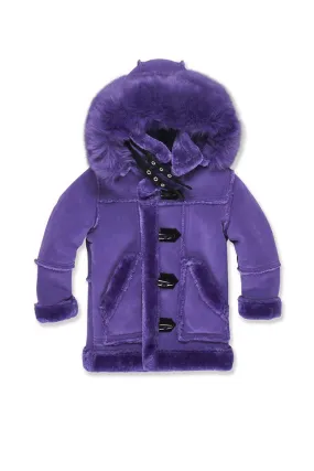Jordan Craig Kids-Denali Shearling Jacket-Purple-91445K