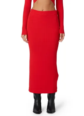 Knit Maxi Skirt