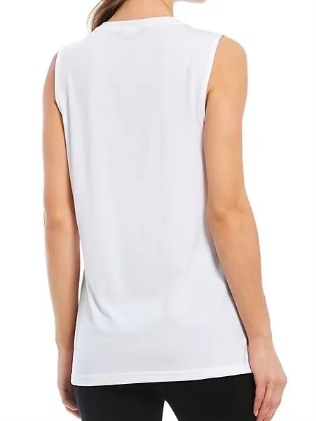 Knit Tank Top - White