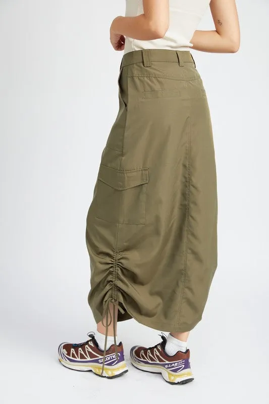 Know Me Now Cargo Skirt