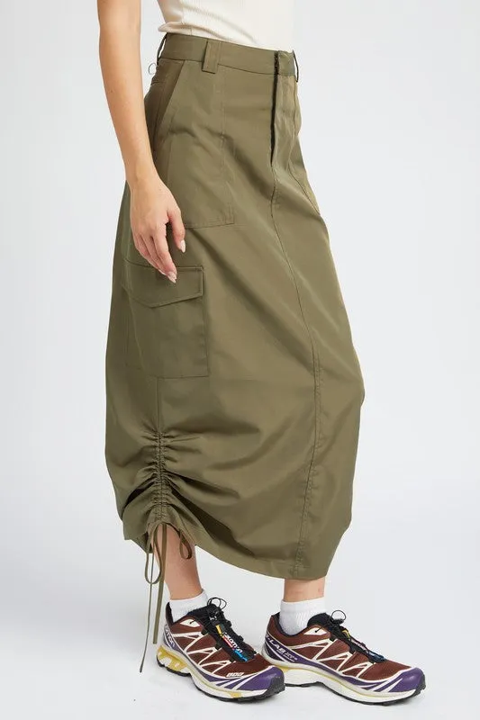 Know Me Now Cargo Skirt