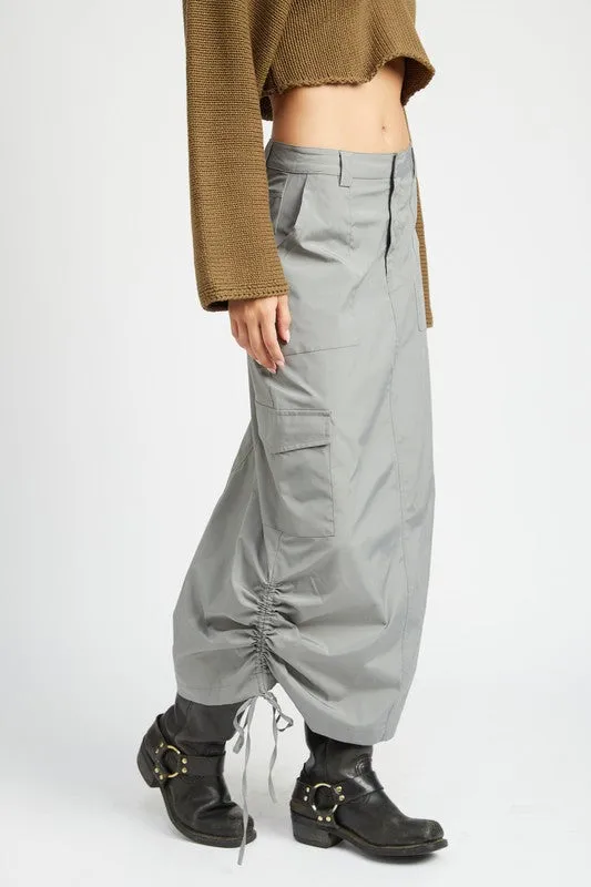 Know Me Now Cargo Skirt
