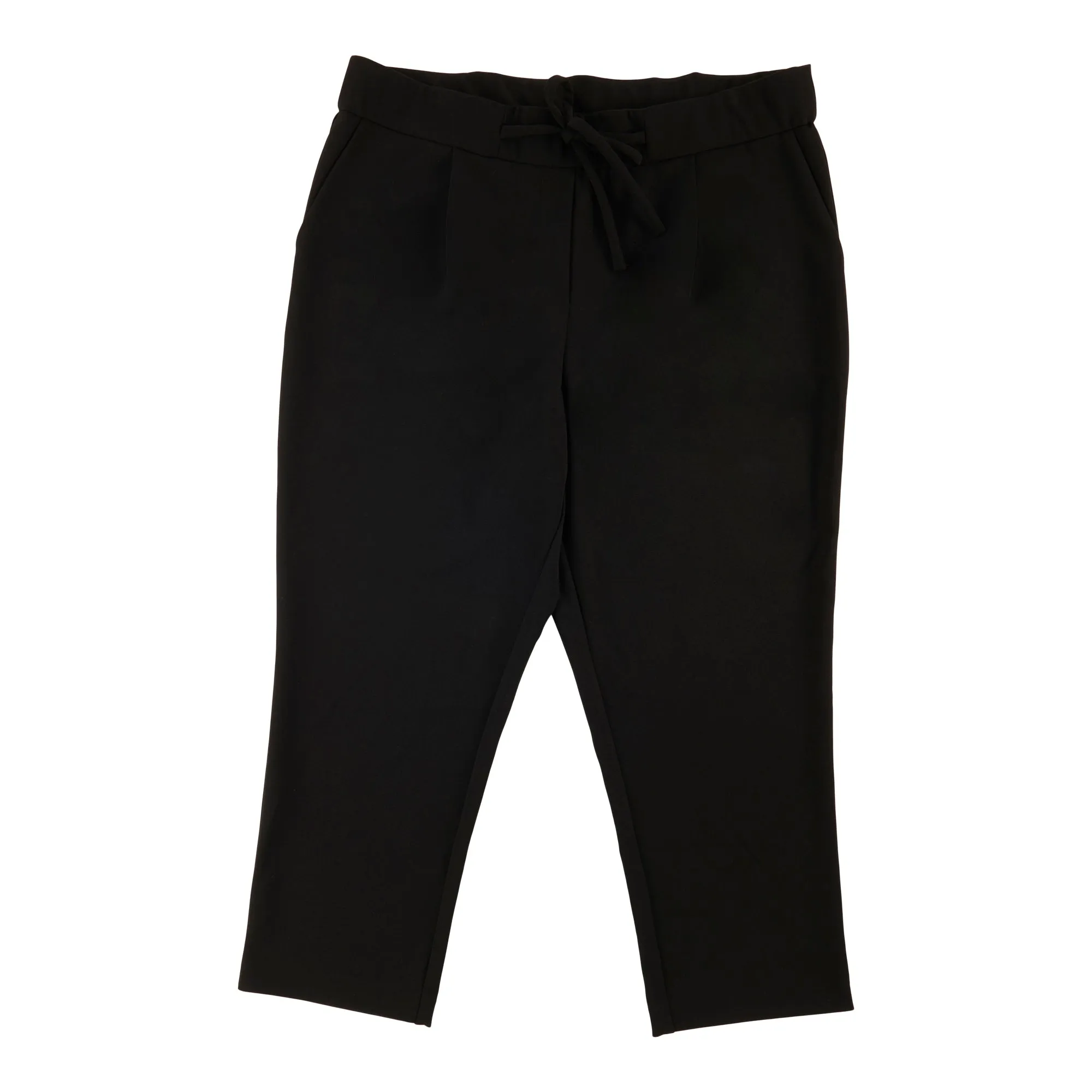 lily morgan Women's Plus Black Refined Joggers
