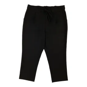 lily morgan Women's Plus Black Refined Joggers