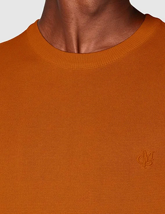 Marc O'Polo Men's Orange Pullover Sweater