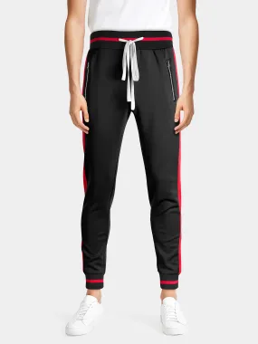 Men's Striped Skinny Joggers