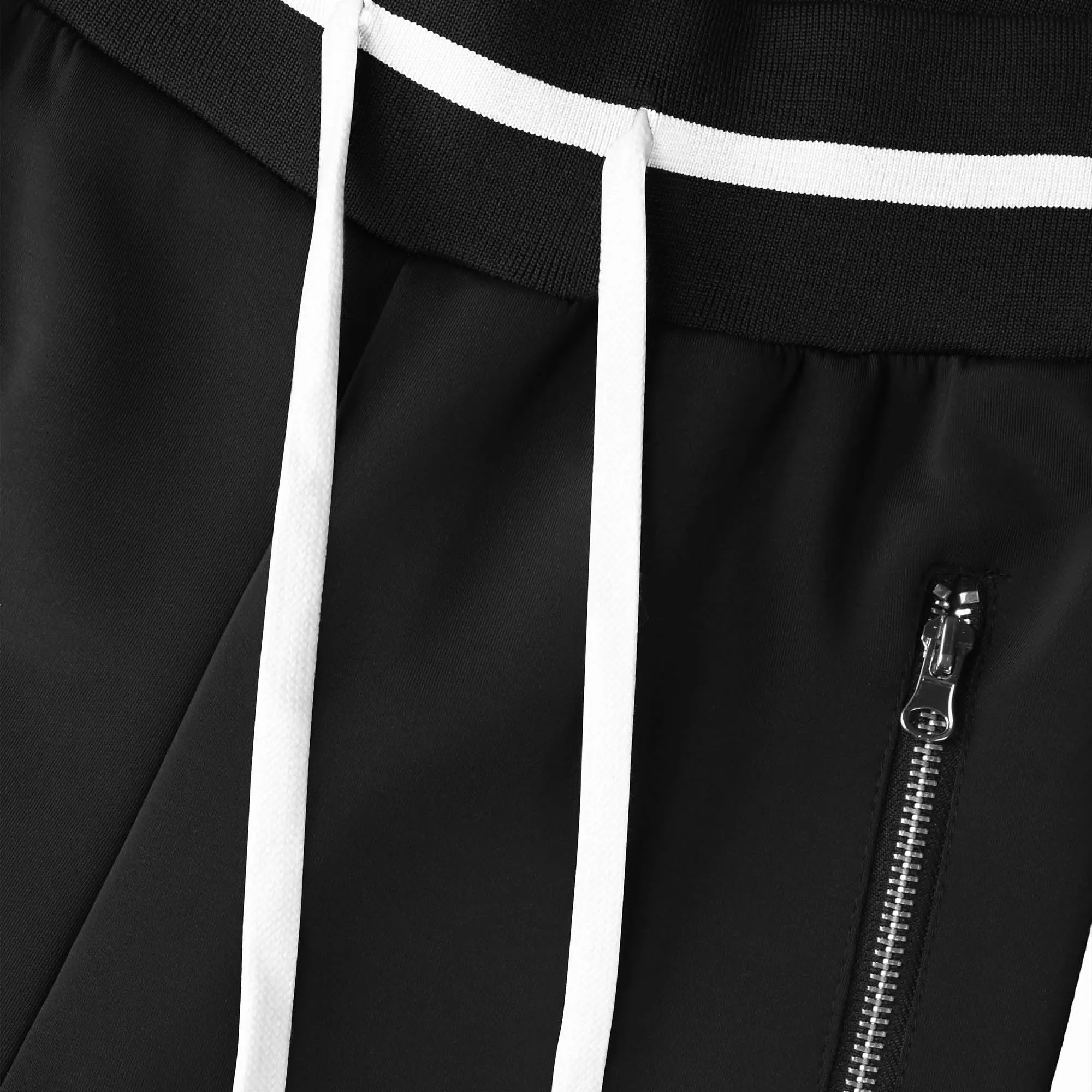 Men's Striped Skinny Joggers
