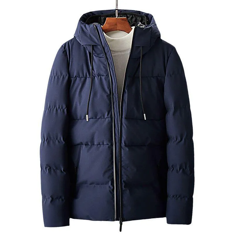 Men's Winter Casual Warm Parka | Plus Size