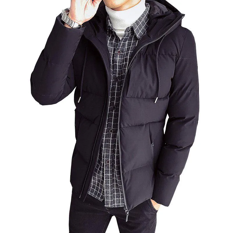 Men's Winter Casual Warm Parka | Plus Size