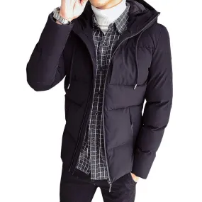 Men's Winter Casual Warm Parka | Plus Size