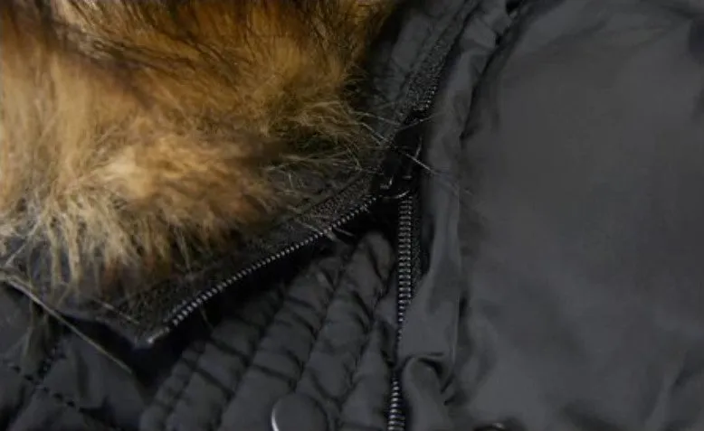 Men's Winter Warm Casual Medium-Long Parka With Detachable Hat