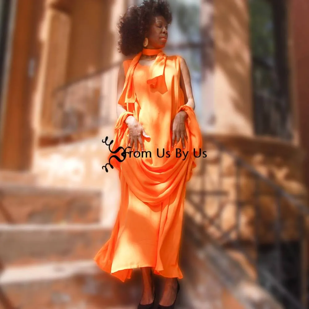 Moroccan Magic Dress one size fits most - Orange