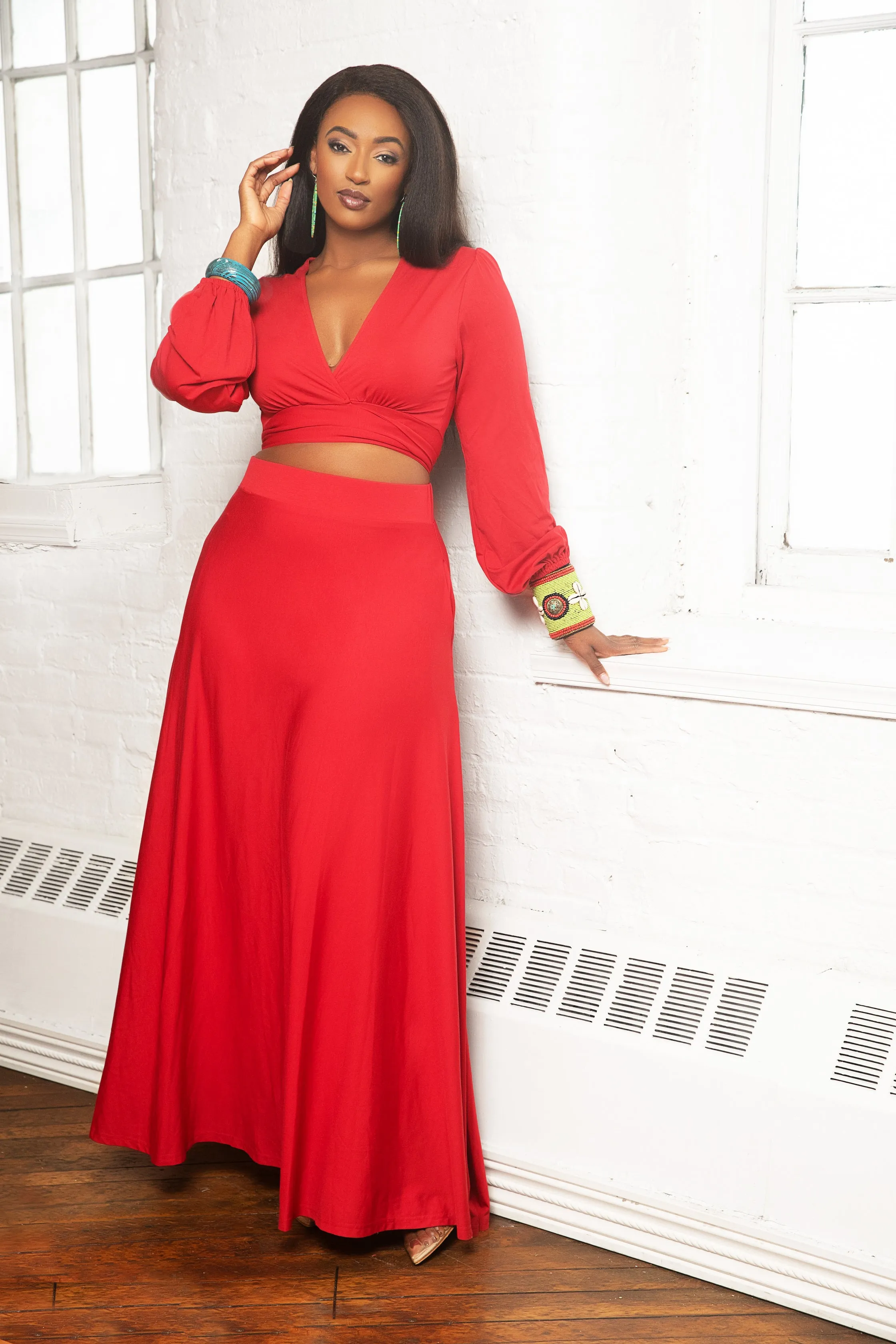 Nadia Two-Piece Skirt Set