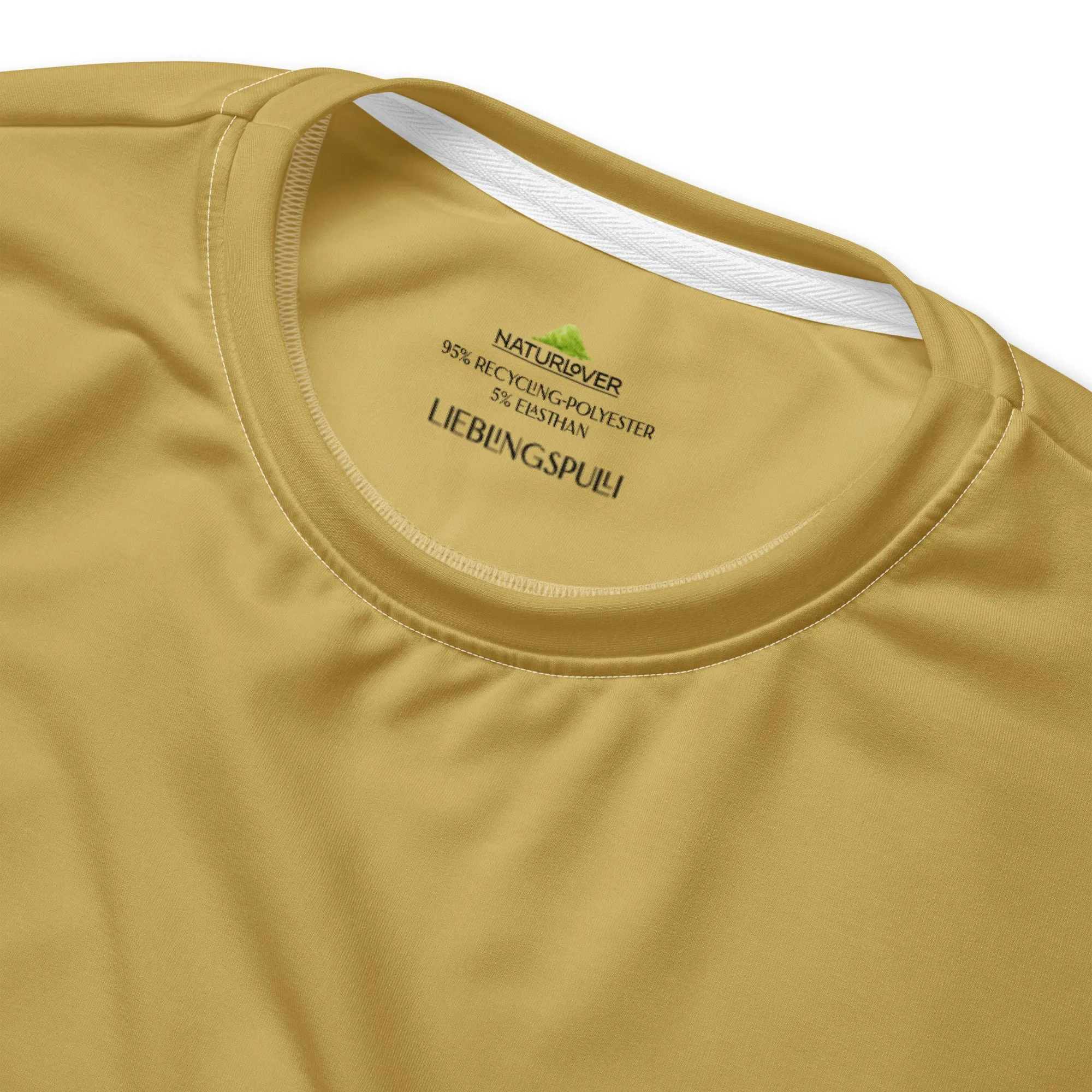 NaturLoVer Recycling Pullover, mustard love