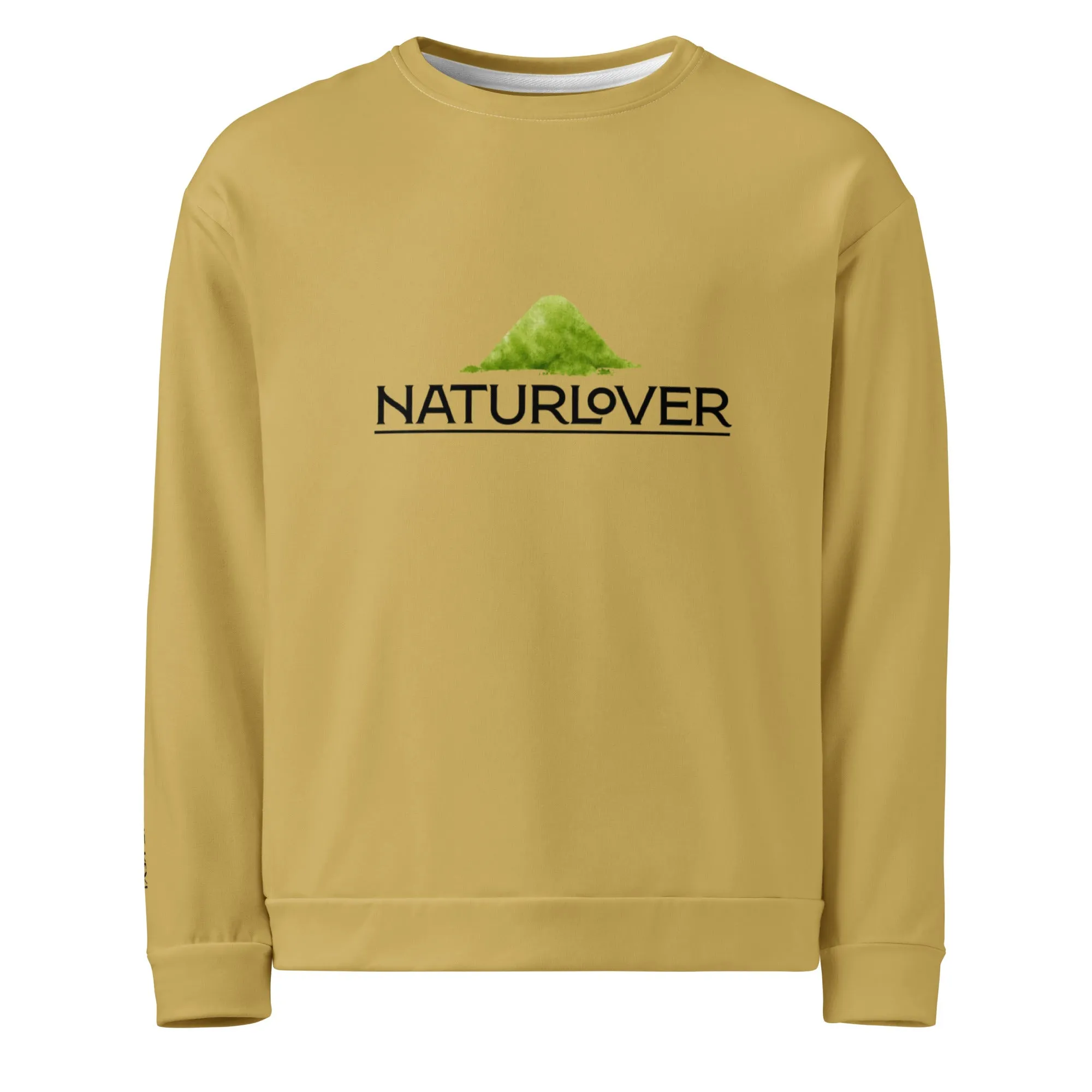 NaturLoVer Recycling Pullover, mustard love