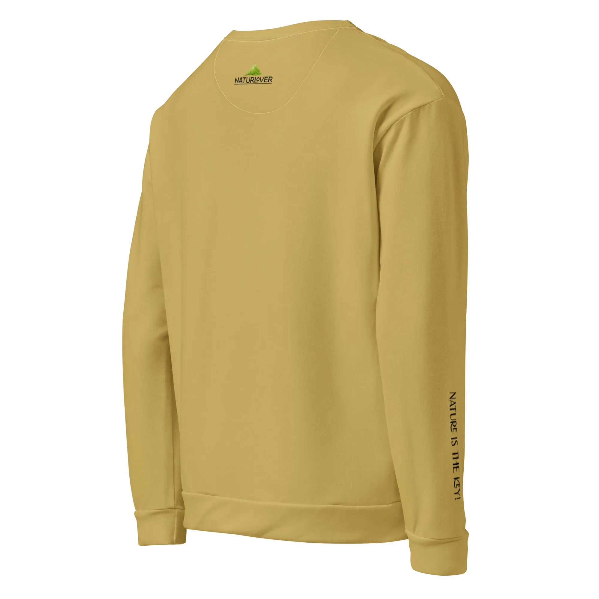 NaturLoVer Recycling Pullover, mustard love