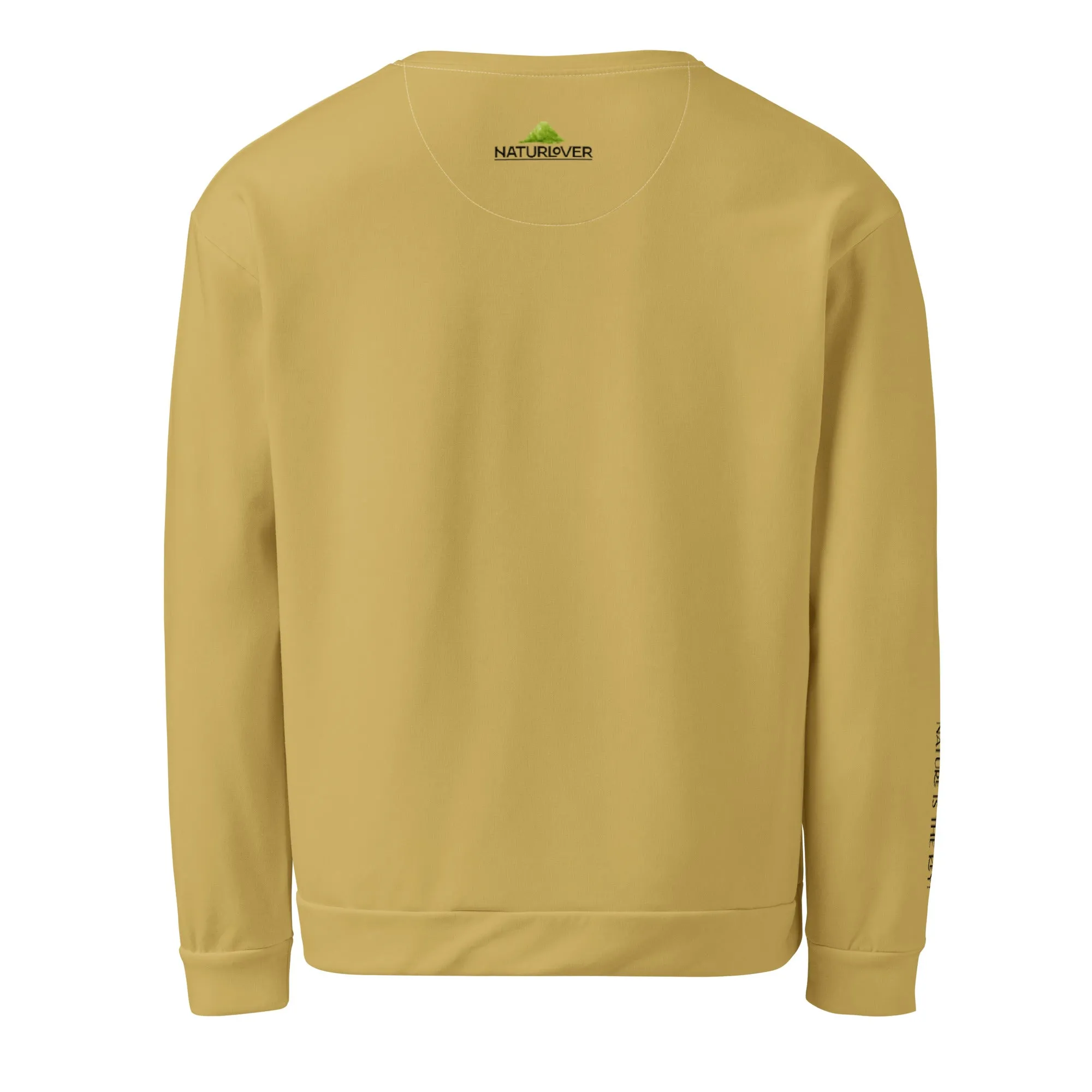 NaturLoVer Recycling Pullover, mustard love