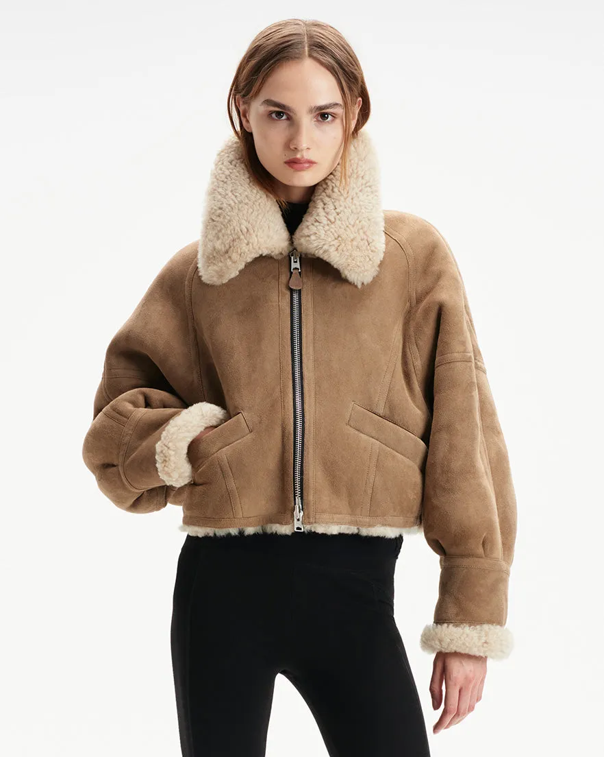 Opal Shearling Jacket